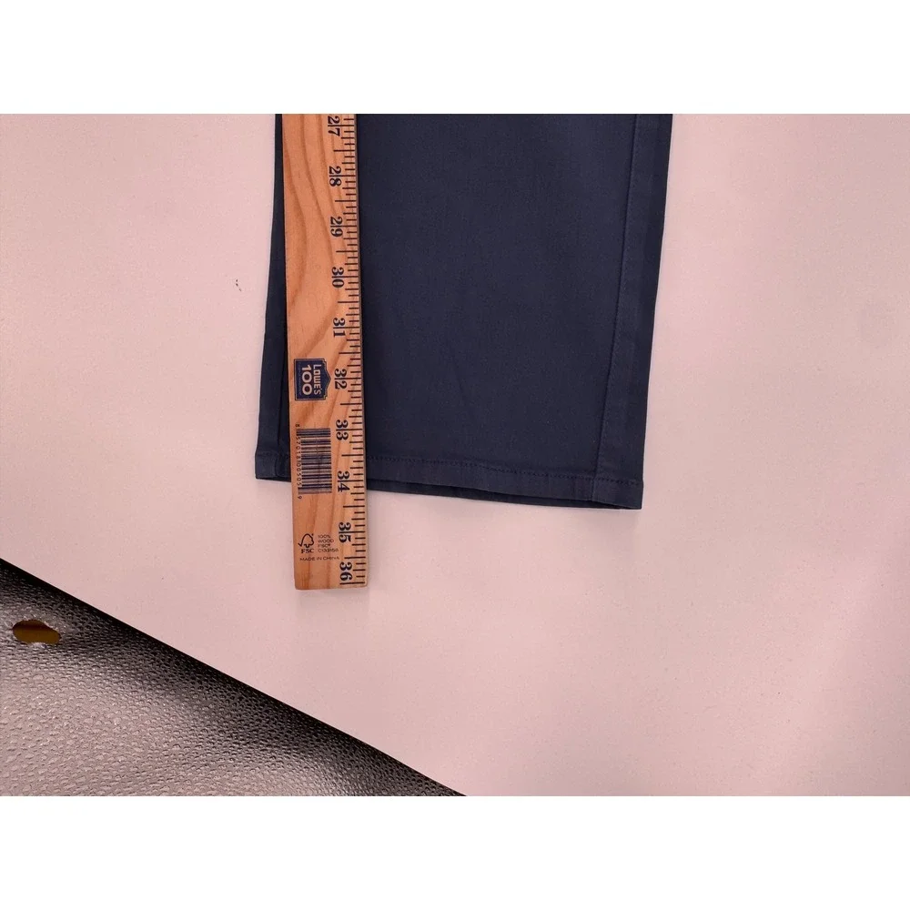 Peter Millar Ultimate Sateen Five Pocket Pants‎ Mens 42x34 Blue Stretch Golf